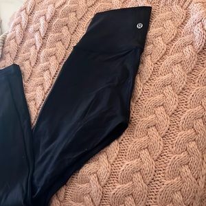 Black align lulu lemon leggings